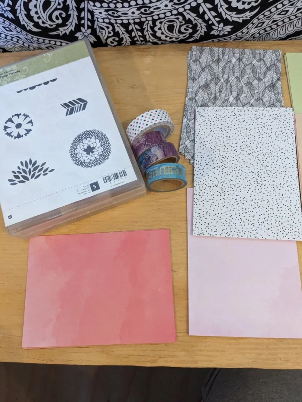 Leaves Cardmaking Kit NWT